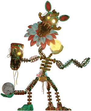 Serpent Mangle (FANMADE/FNAF AR) AI voice text to speech and AI music cover generator